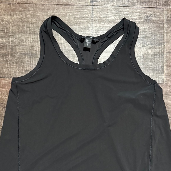 Athleta Black and Navy Racerback Tank Tops - Picture 4 of 10